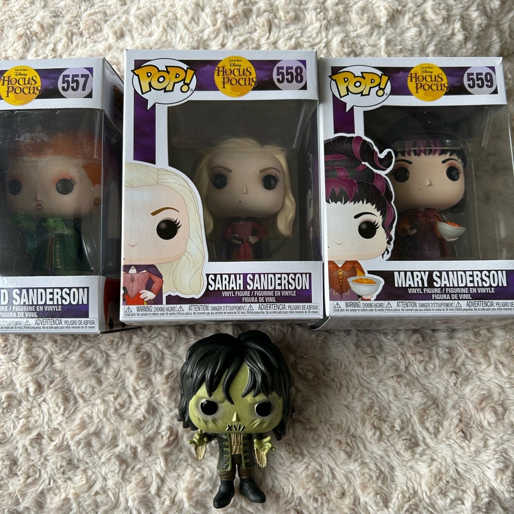 Hocus Pocus and Billy Funko pop